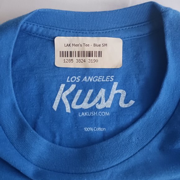 T Shirt Cotton Los Angeles CA LA Kush Dispensary Adult Size S Small NWT New - Picture 5 of 5